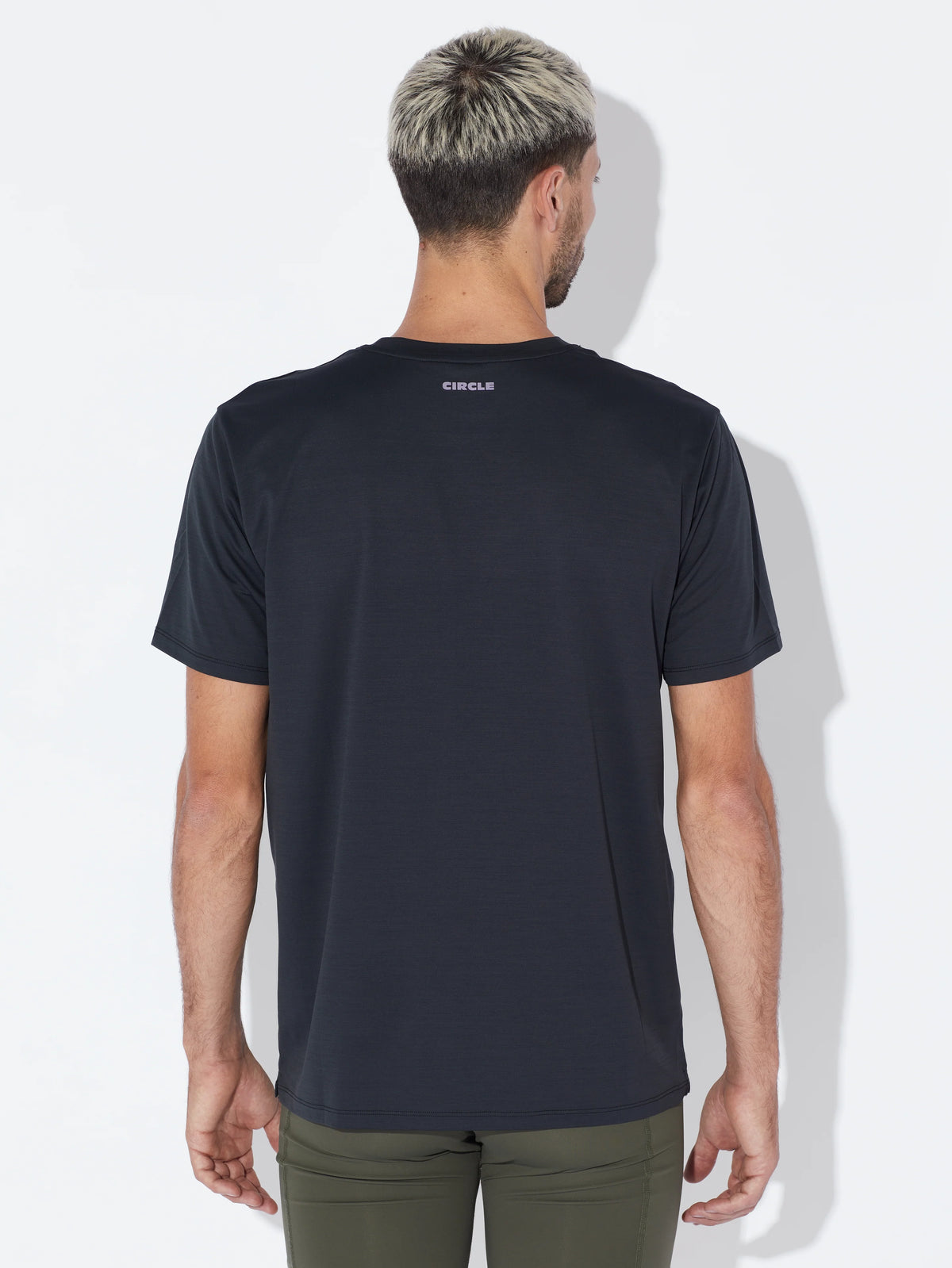 Circle Short Sleeve CAF Agility 3.0 T-Shirt - Onyx/Purple