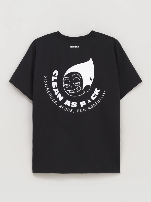 Circle Short Sleeve CAF Agility 2.0 T-Shirt - Onyx/Black