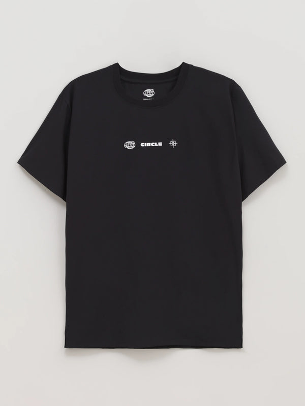 Circle Short Sleeve CAF Agility 2.0 T-Shirt - Onyx/Black