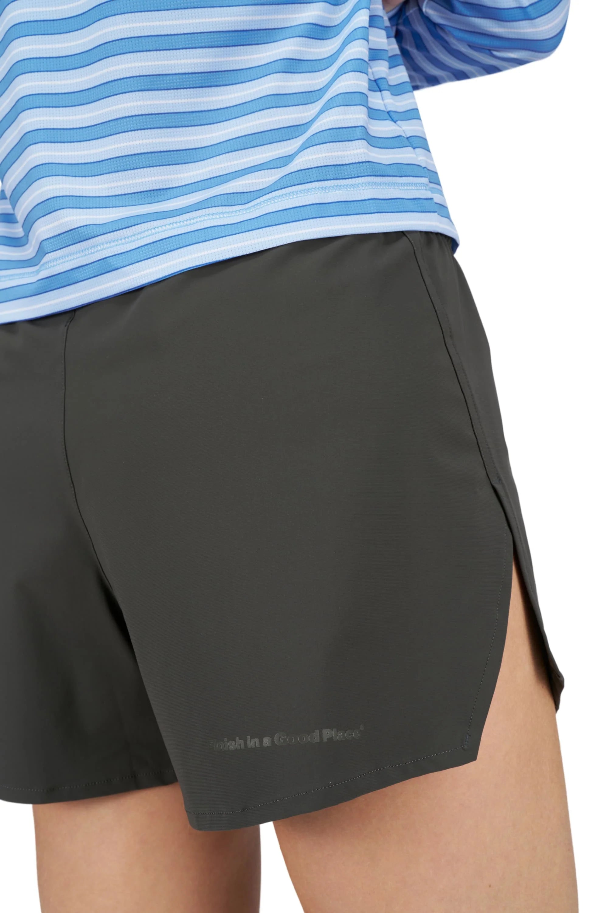 UNNA Women's Tempo Shorts - Dark Grey