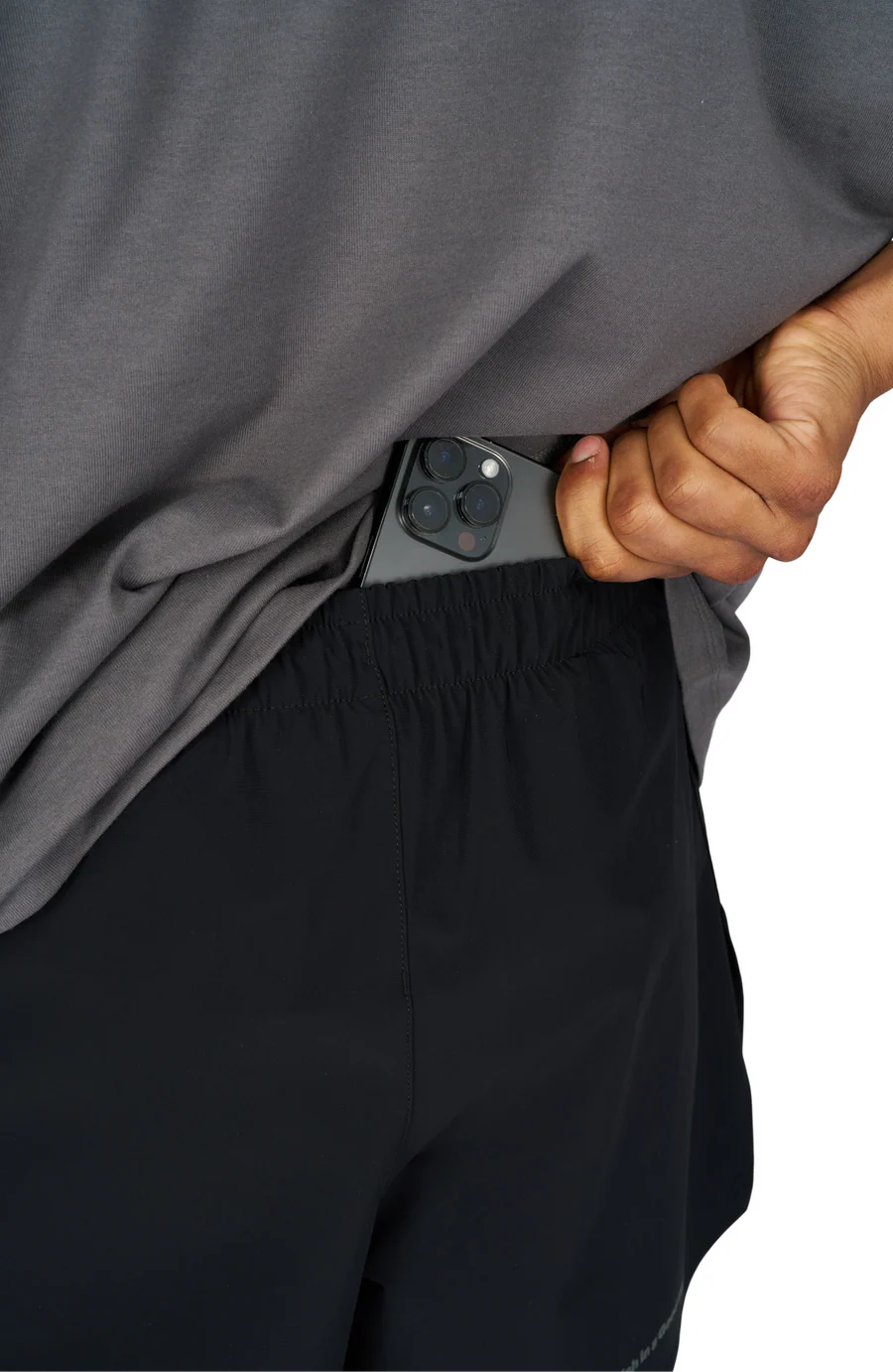 UNNA Men's Tempo Shorts - Black