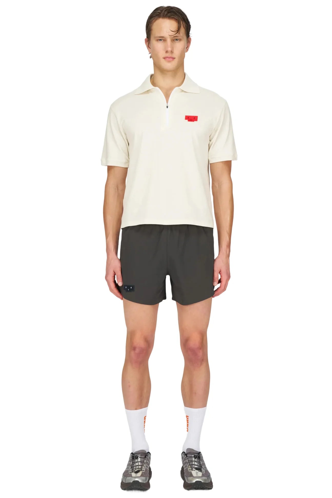 UNNA Men's Tempo Shorts - Dark Grey