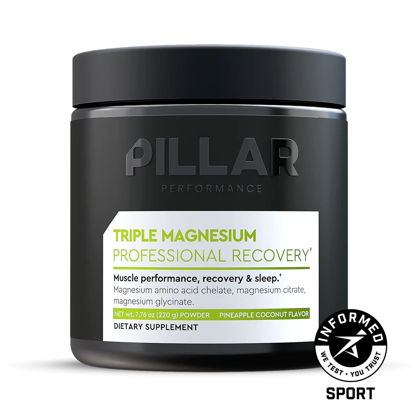 PILLAR Performance Triple Magnesium - Pineapple Coconut