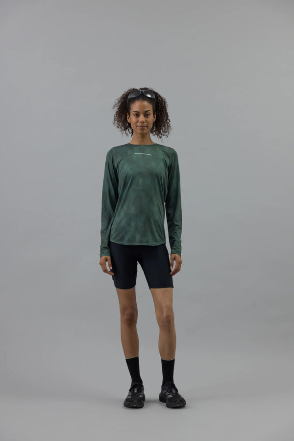 DOXA Women's ReRun Mist Tee LS- Trekking / Green