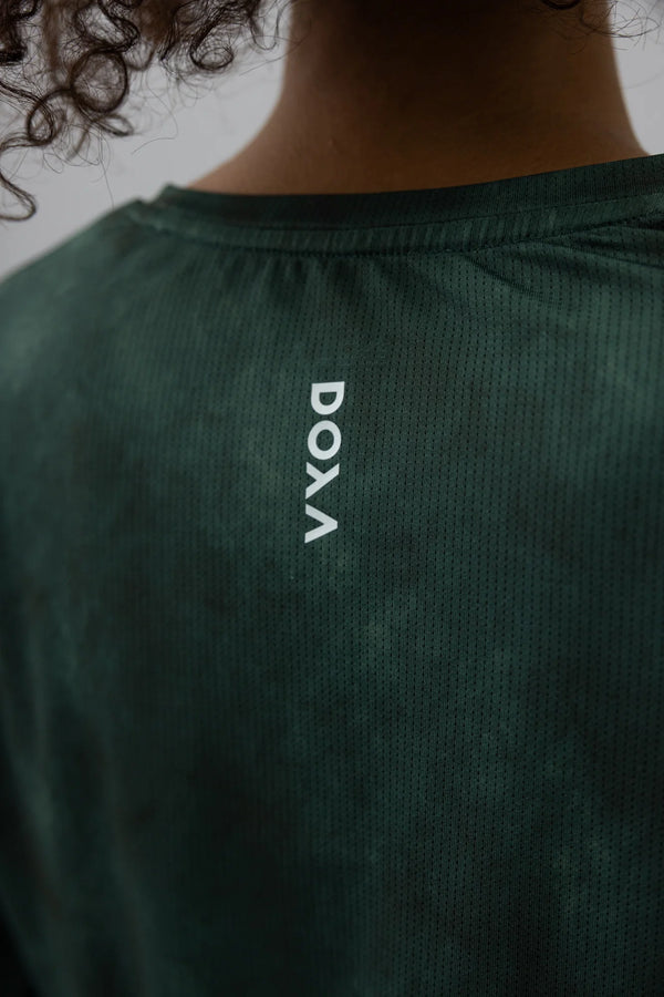 DOXA Women's ReRun Mist Tee LS- Trekking / Green