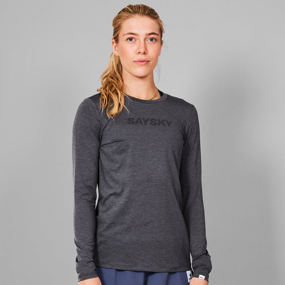 SAYSKY Women's Logo Pace Long Sleeve
