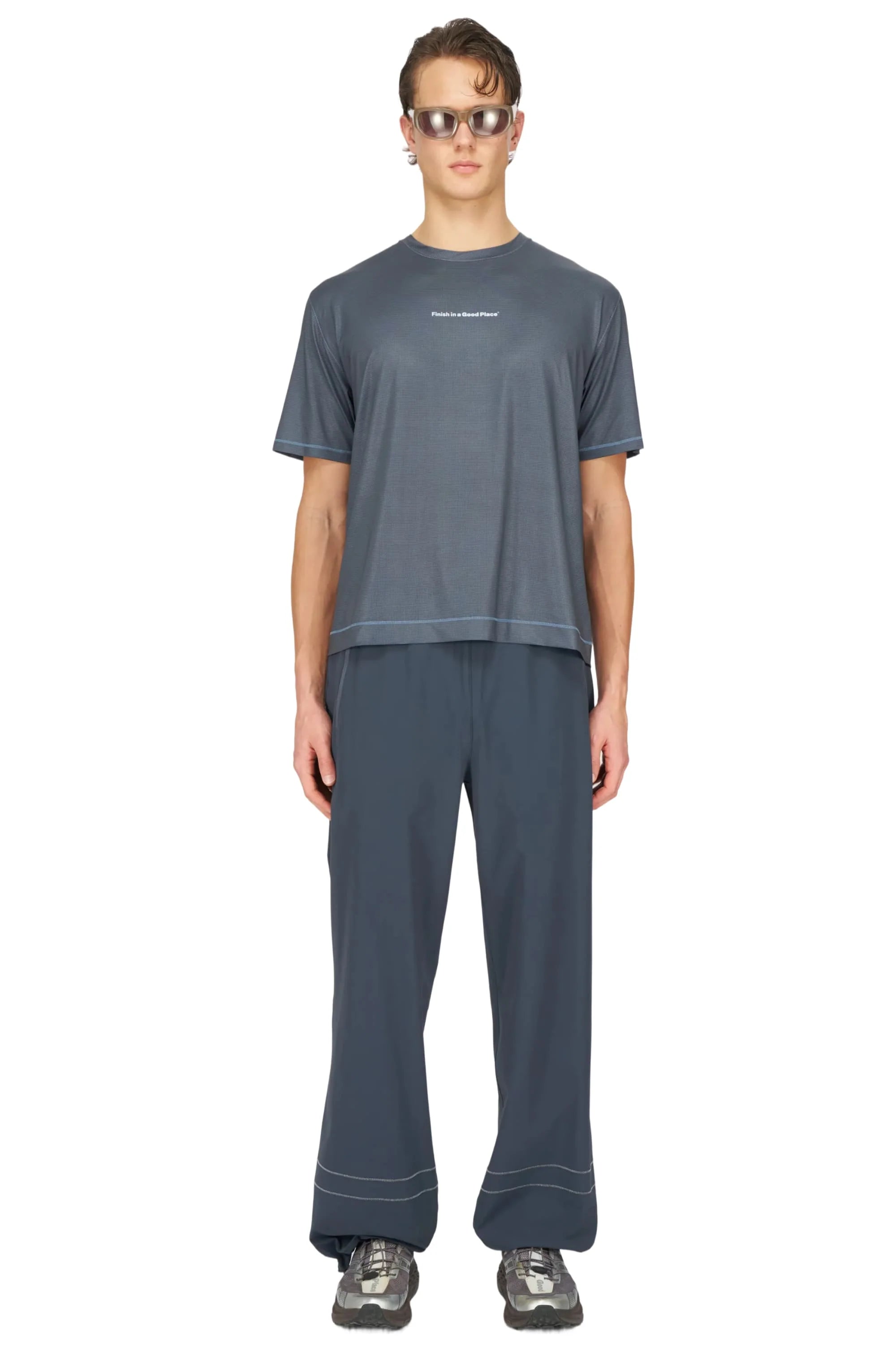 UNNA Everywhere Pants Wide - Dark Grey