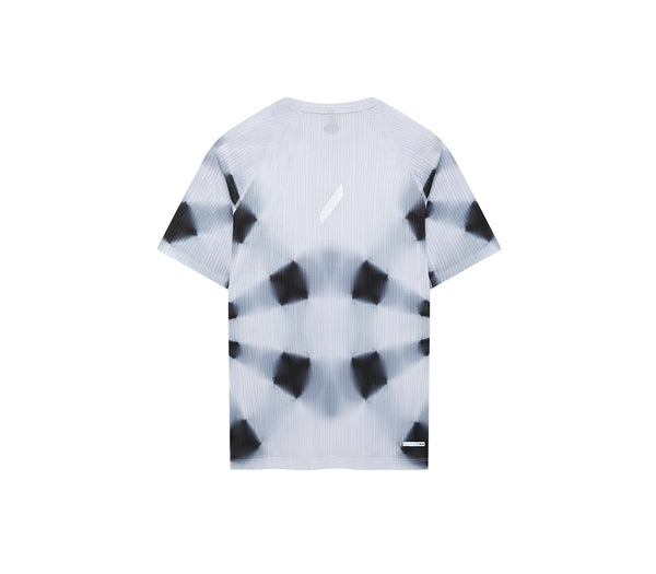 SOAR Women's Race Tee - White/Black Kaleidoscope