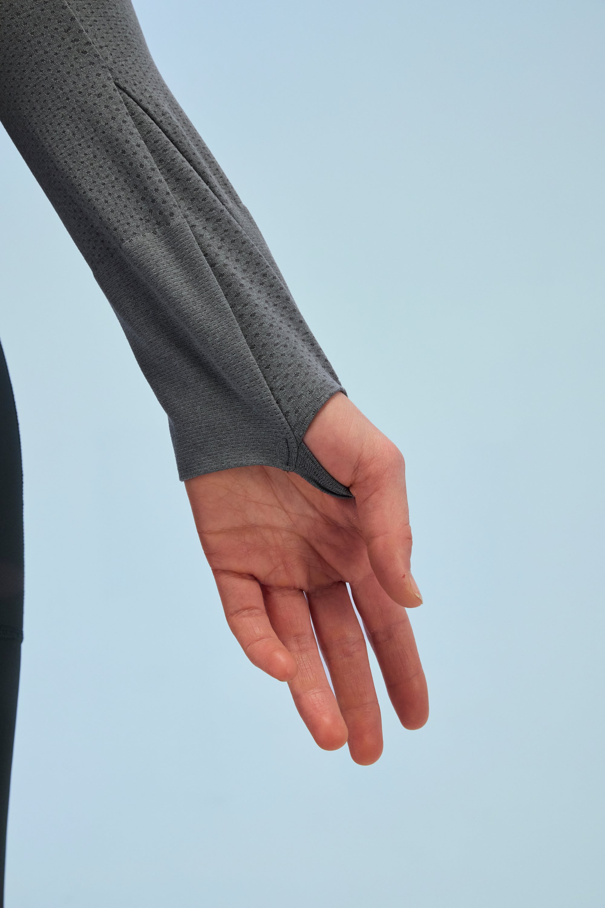 Bandit Women's Seamless Wool Blend Long Sleeve - Shadow