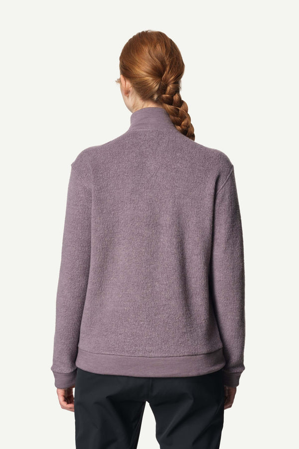 Houdini Women's Alto Half Zip - Foggy Purple