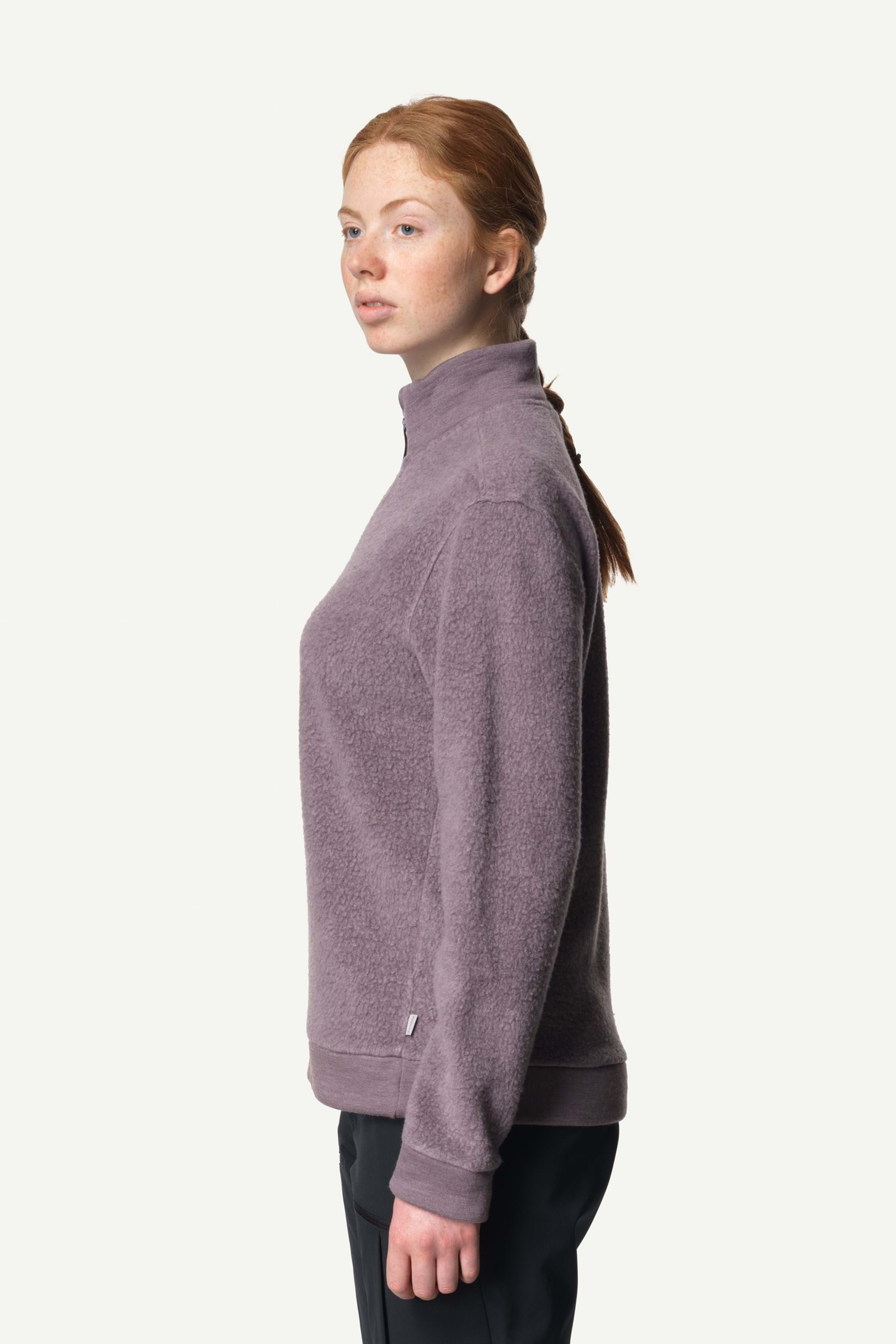 Houdini Women's Alto Half Zip - Foggy Purple