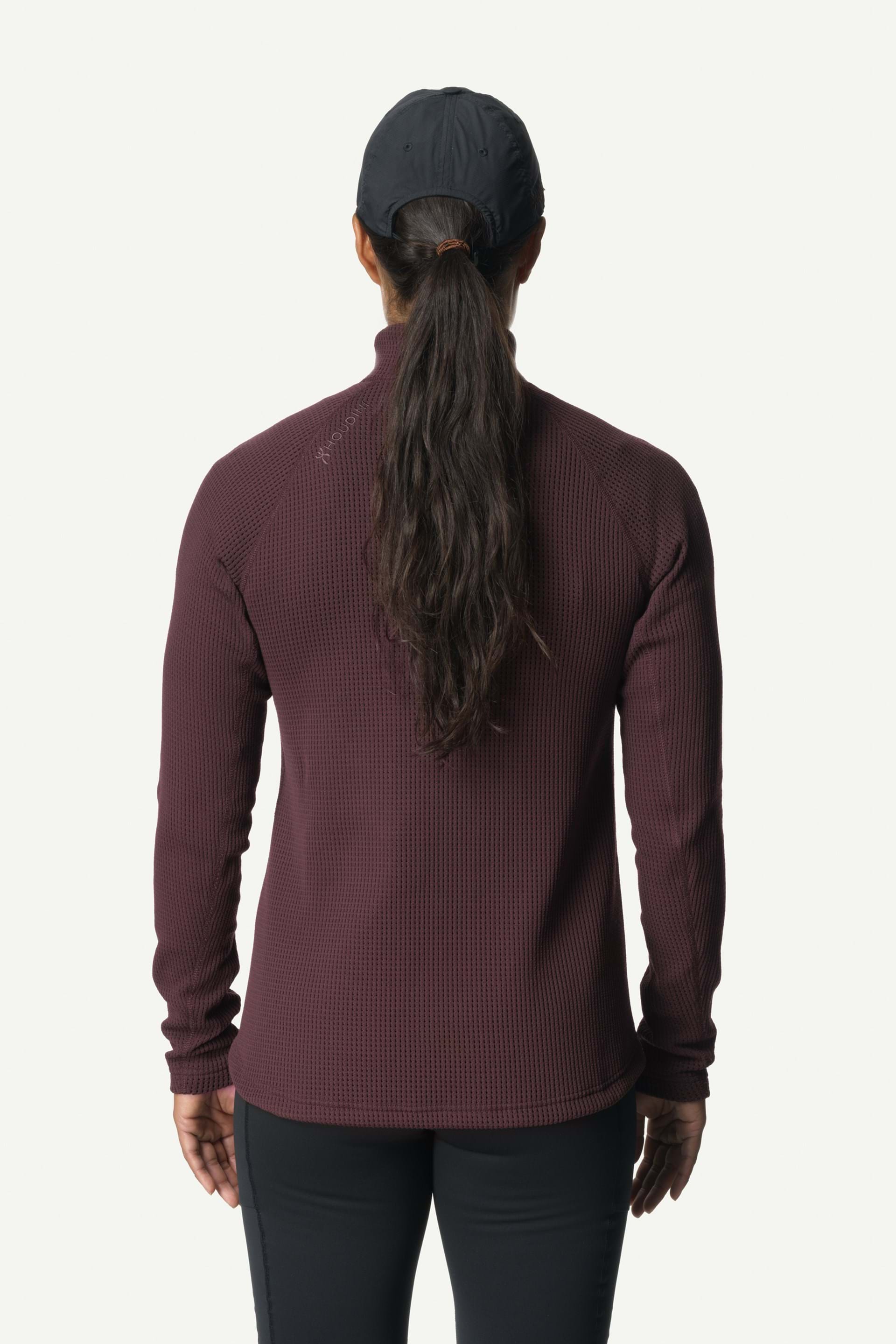 Houdini Women's Pace Half Zip - Illusion Red