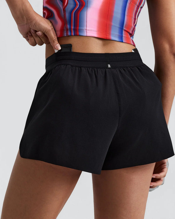 Bandit Women's RipSpeed™ 3" Split Shorts - Black