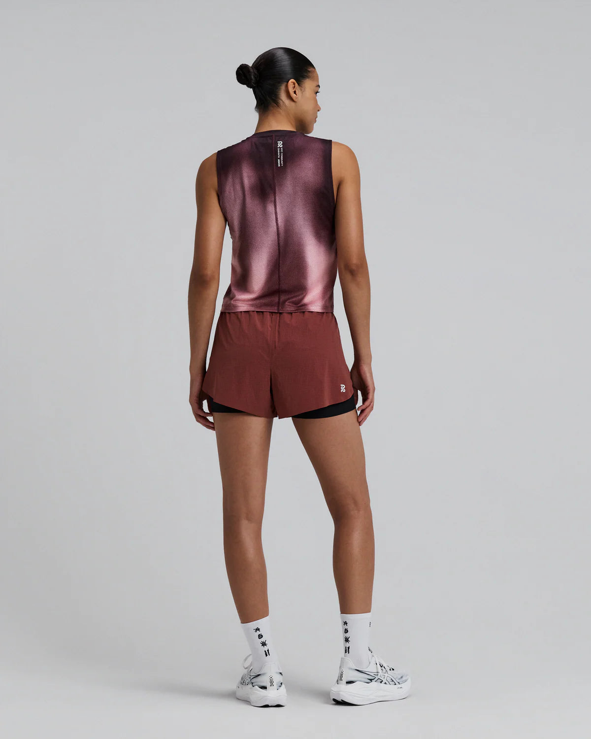 Bandit Women's Micromesh™ Run Tank - Flow State Mahogany Multi