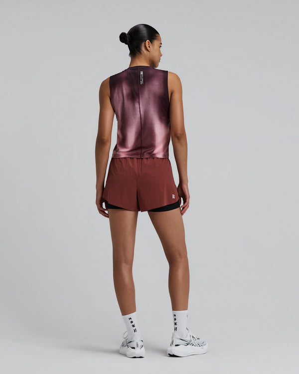 Bandit Women's Micromesh™ Run Tank - Flow State Mahogany Multi