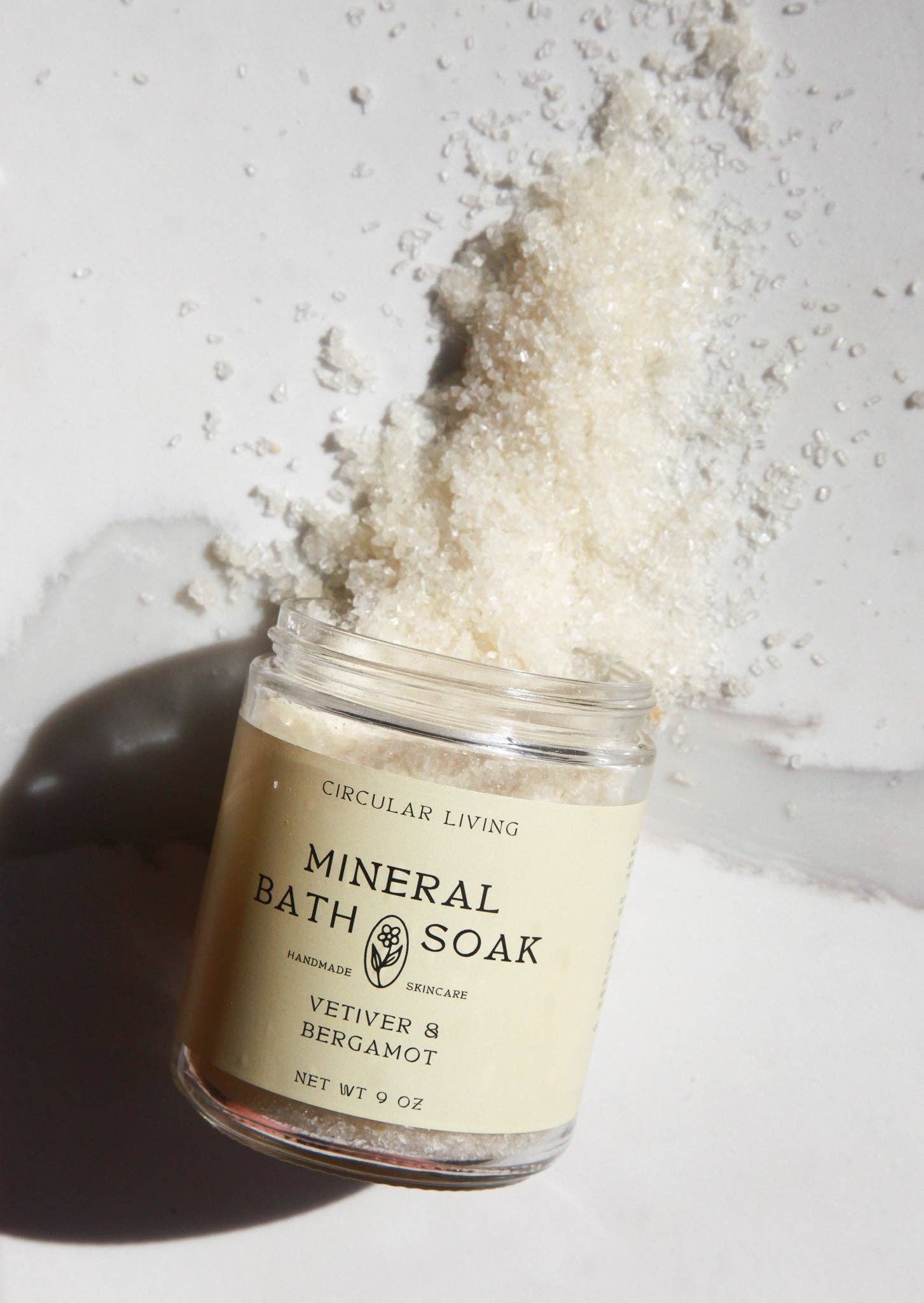 Circular Living Mineral Bath Soak, Vetiver & Bergamot