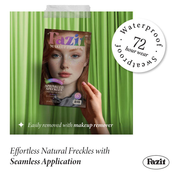 Fazit Sprinkled Speckles — Multicolored speckles makeup patches