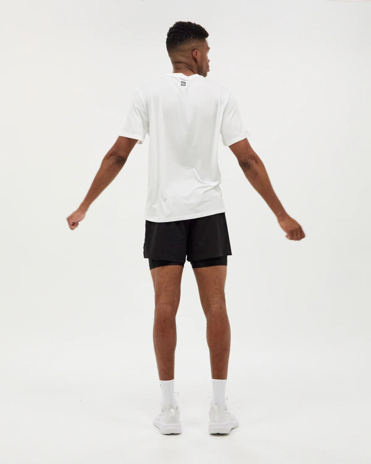 Bandit Men's Vento™ 5" 2-In-1 Run Short - Black