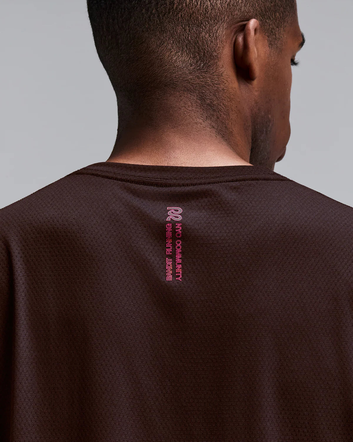 Bandit Men's Micromesh™ Short Sleeve Run Tee - Espresso
