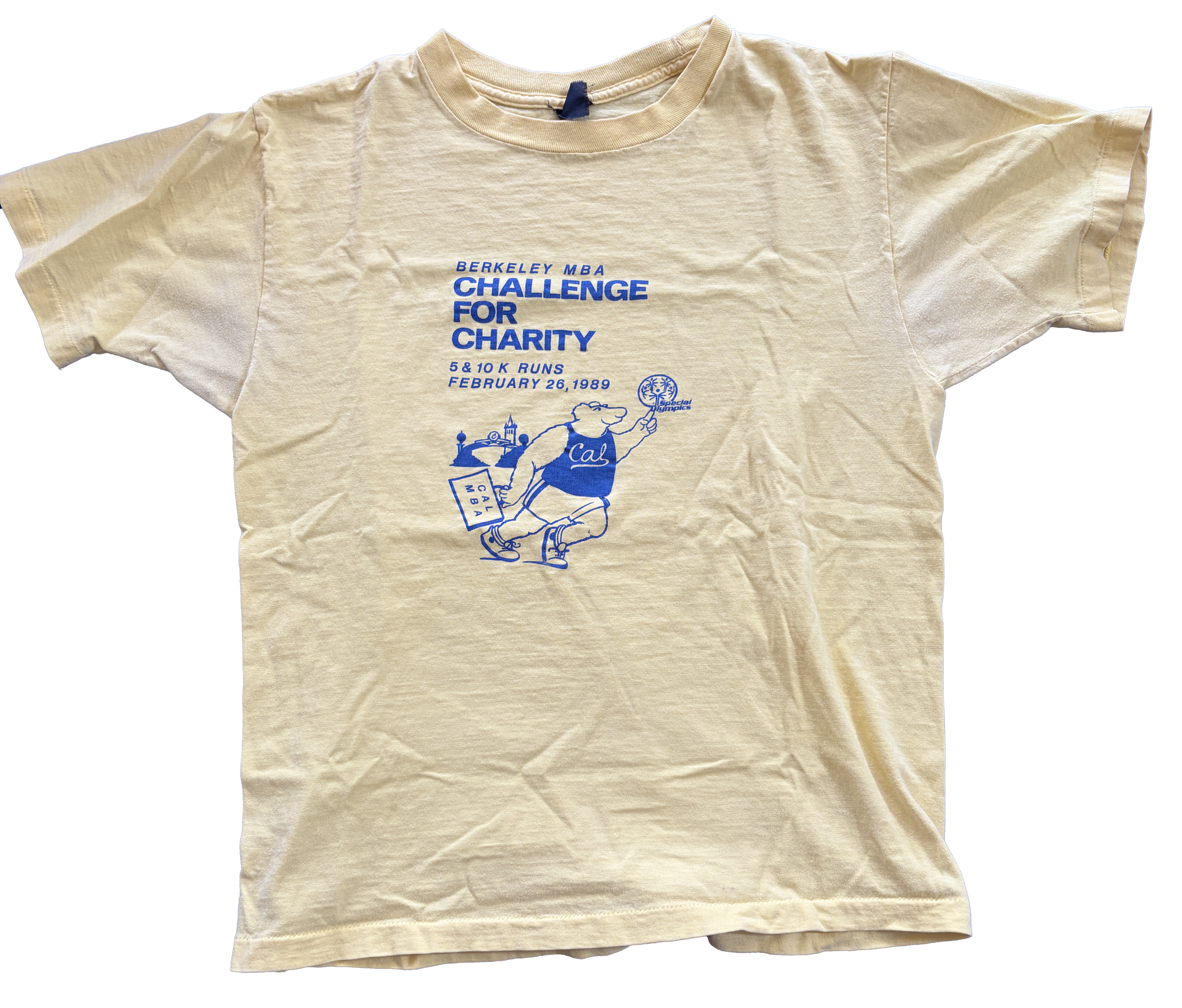 Vintage Berkeley Cal MBA Running Tee