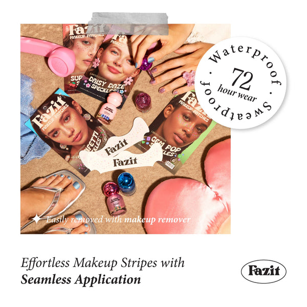 Fazit Daisy Daze Speckles — Spring Bloom Makeup Patches