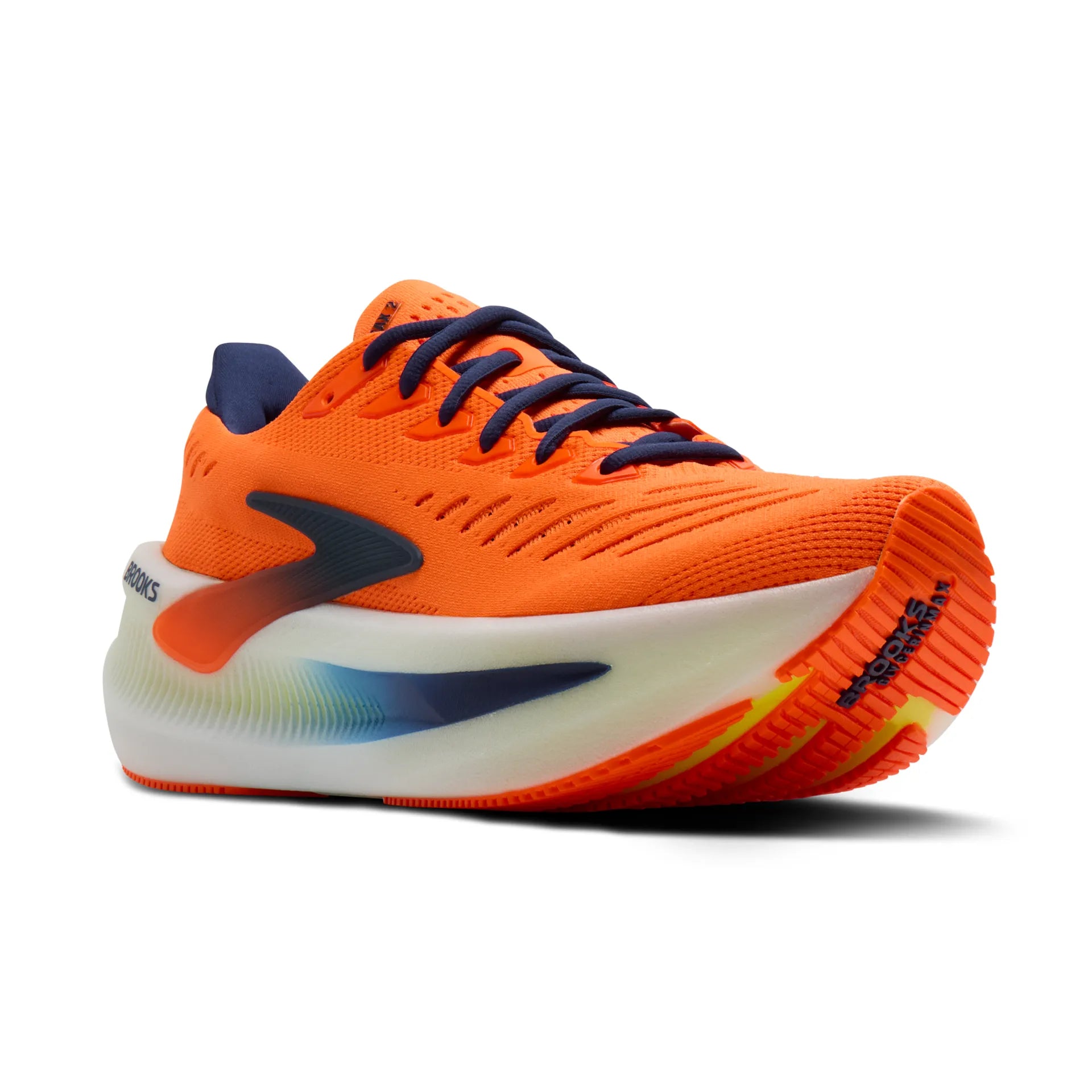 Brooks Mens Glycerin Max 2 - Orange/Beacon Blue/Nightlife