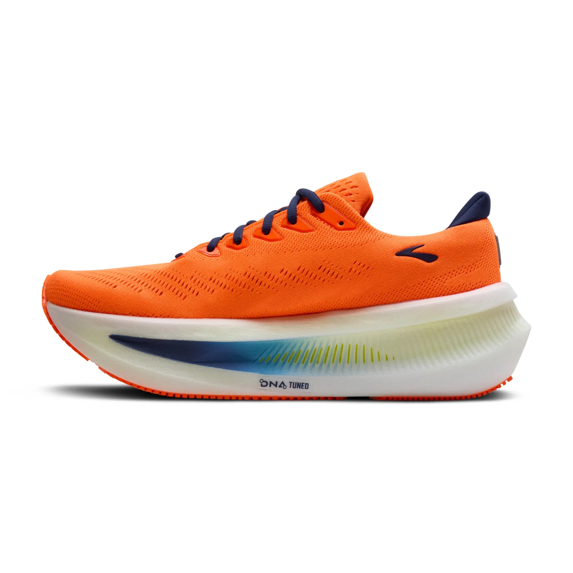 Brooks Mens Glycerin Max 2 - Orange/Beacon Blue/Nightlife