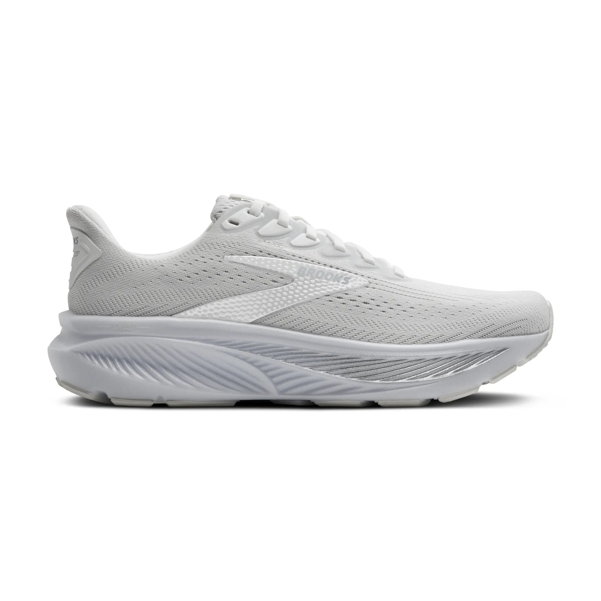 Brooks Women's Ghost 17 - White/Grey