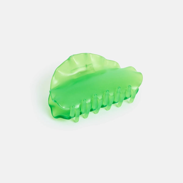 CHUNKS Suki Claw in Green Ruffle