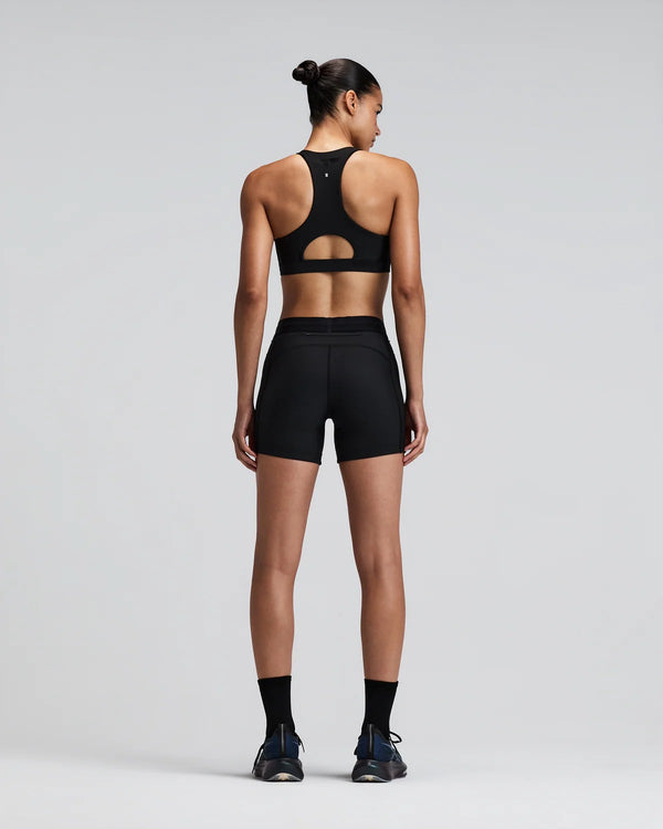 Bandit Women's Cadence Rib 5" Compression Next Gen - Black