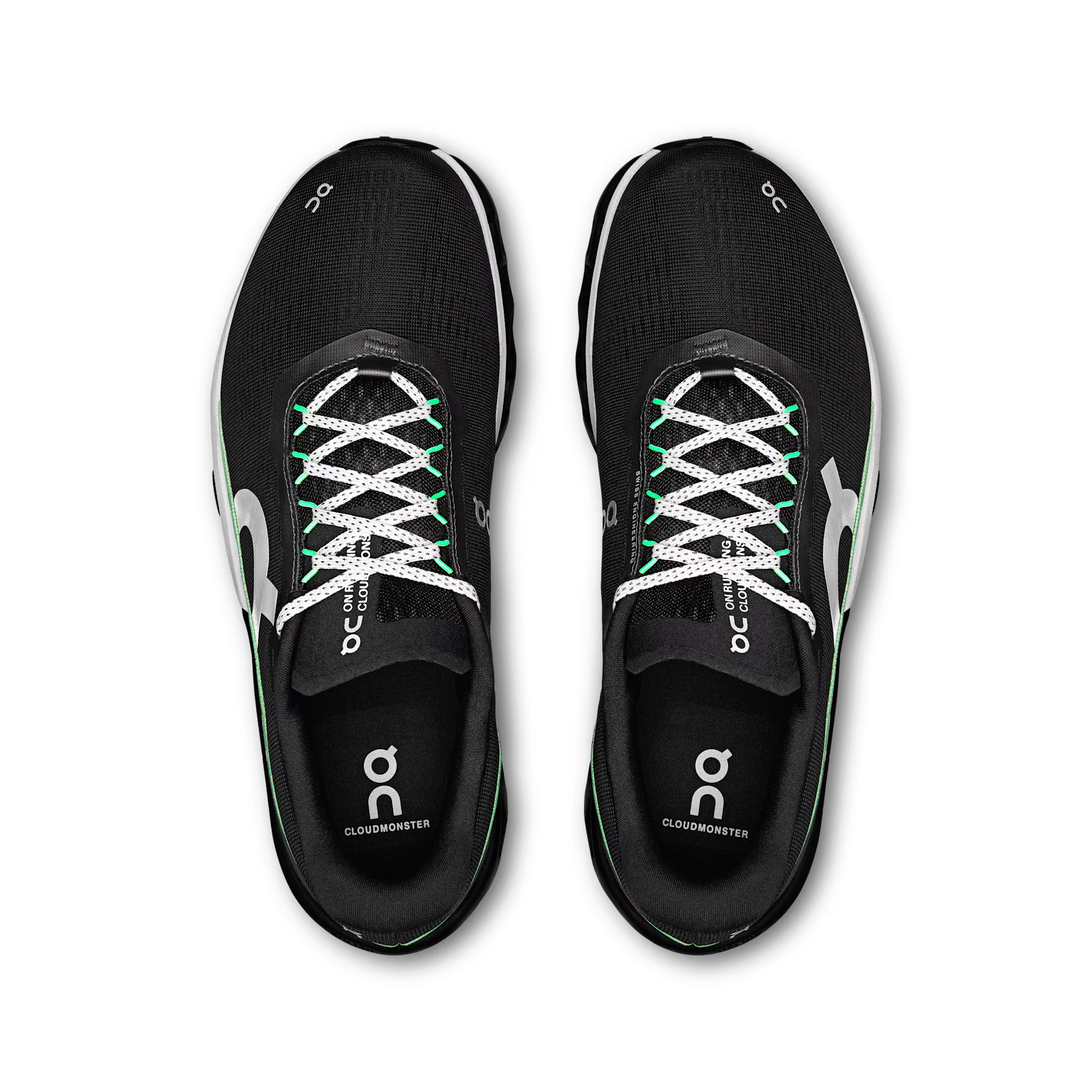 ON Men's Cloudmonster 2 - Black / Glacier