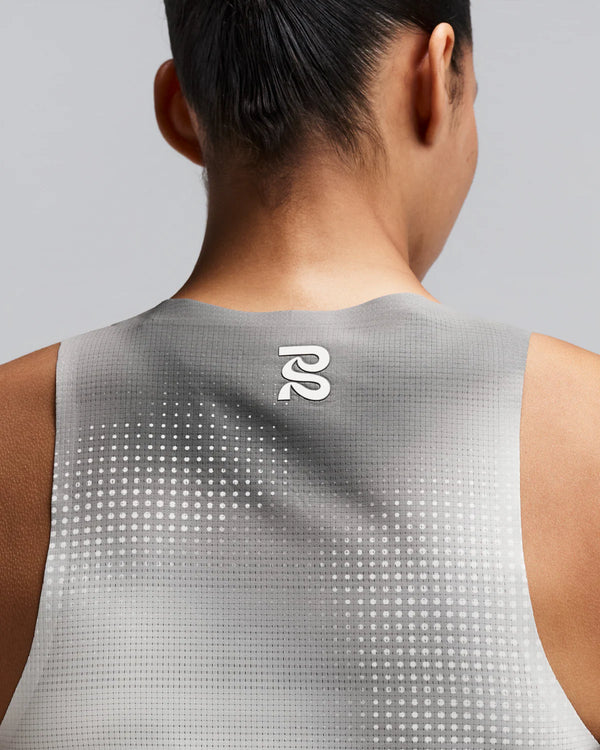 Bandit Women's CoolGrid™ Race Singlet - Slate Multi