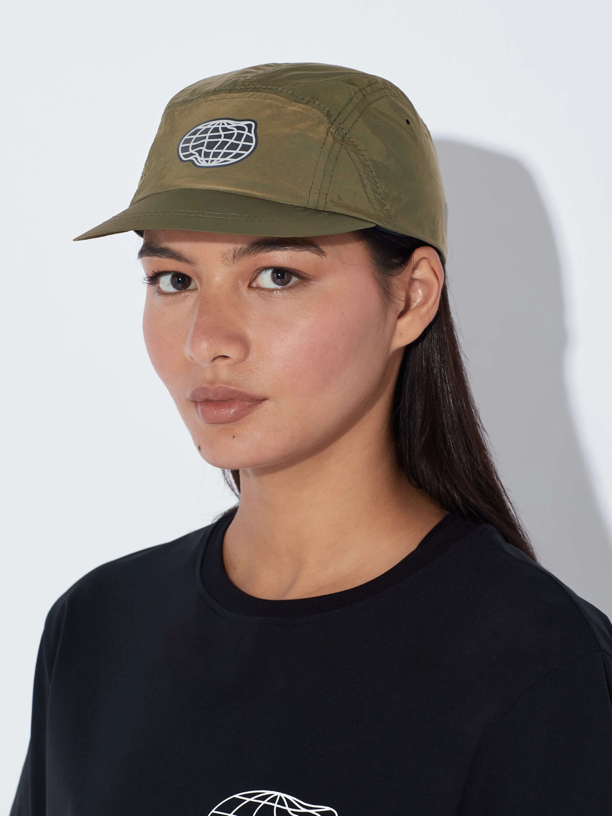 Circle Legend Ripstop Run Cap - Moss