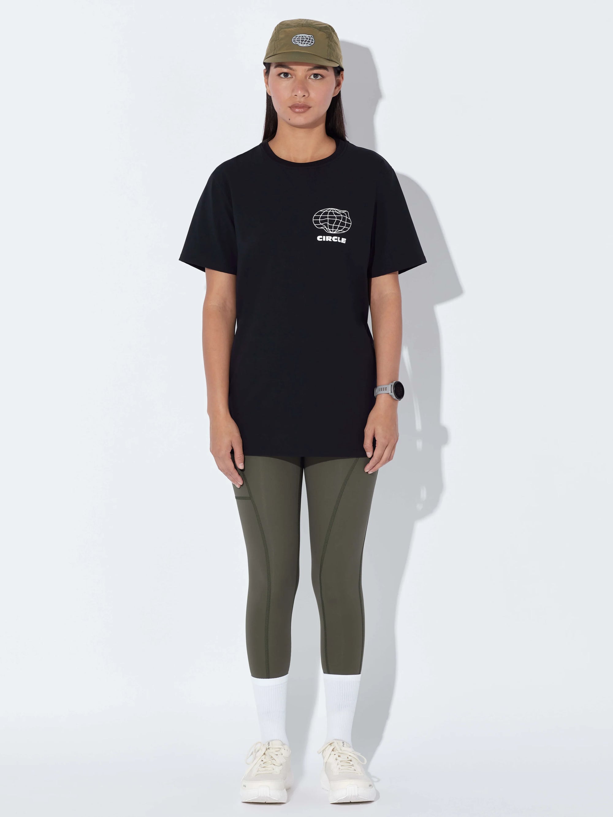 Circle Legend Ripstop Run Cap - Moss
