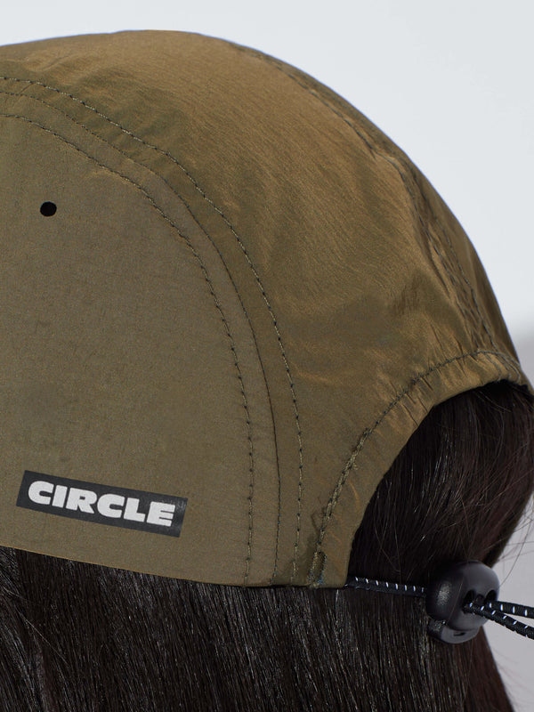 Circle Legend Ripstop Run Cap - Moss