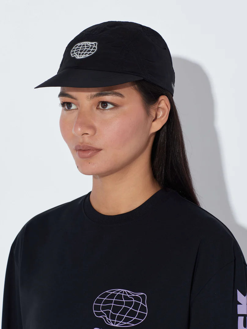 Circle Legend Ripstop Run Cap - Onyx