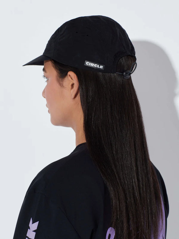 Circle Legend Ripstop Run Cap - Onyx