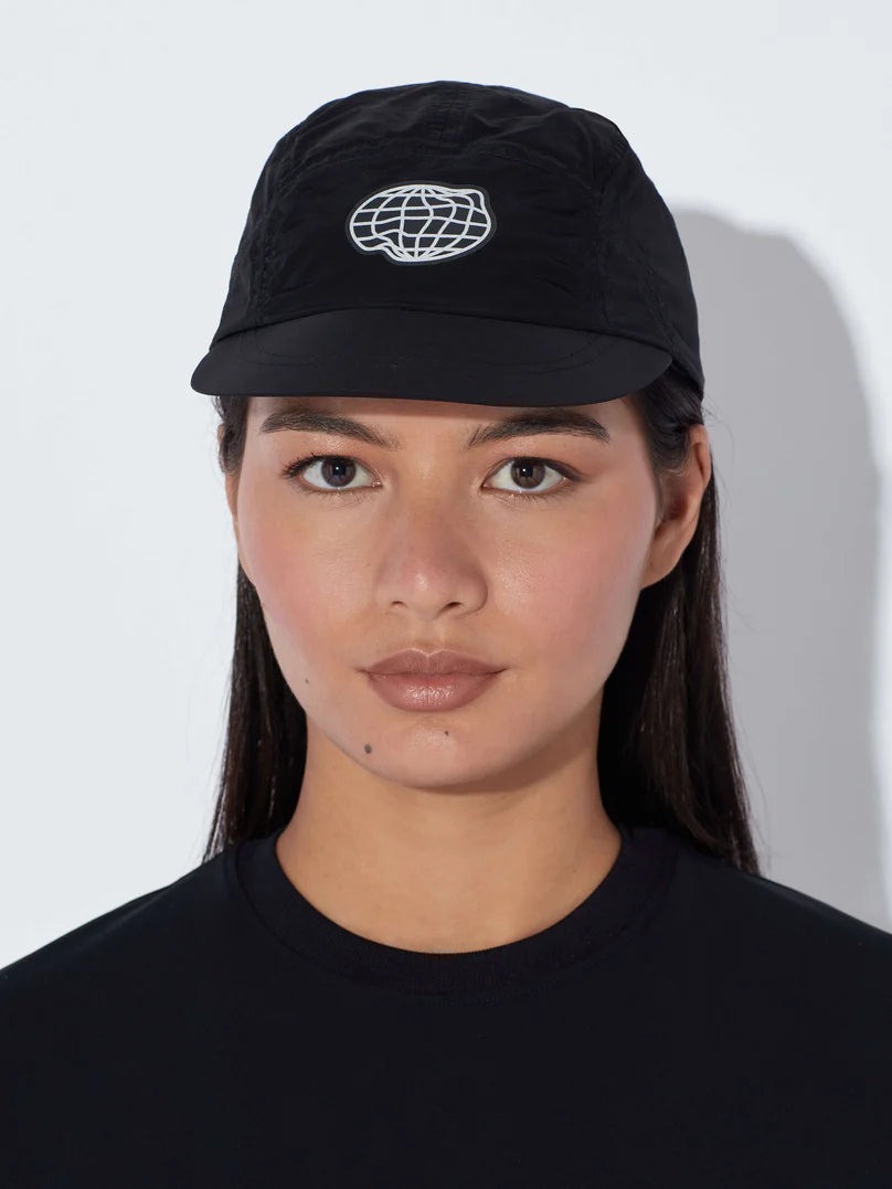 Circle Legend Ripstop Run Cap - Onyx