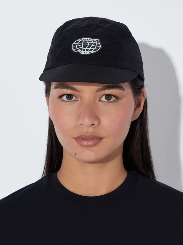 Circle Legend Ripstop Run Cap - Onyx