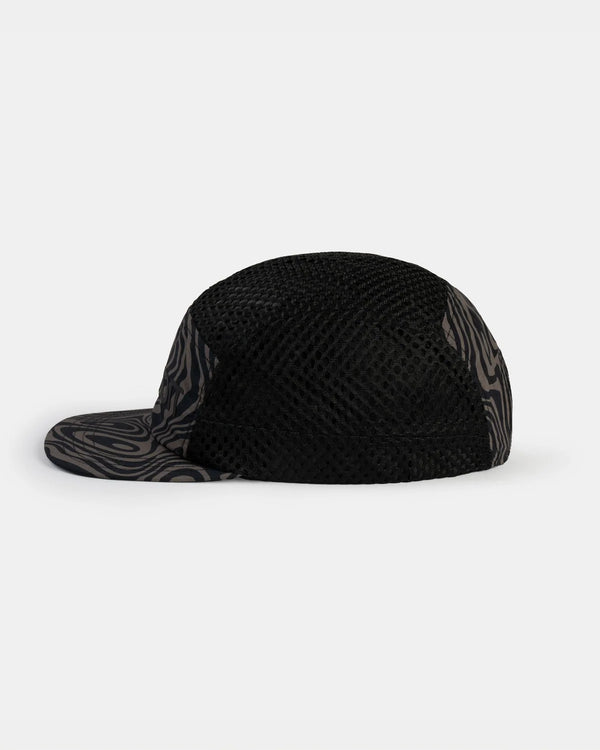 Bandit Mesh Run Hat - Cocoa / Black