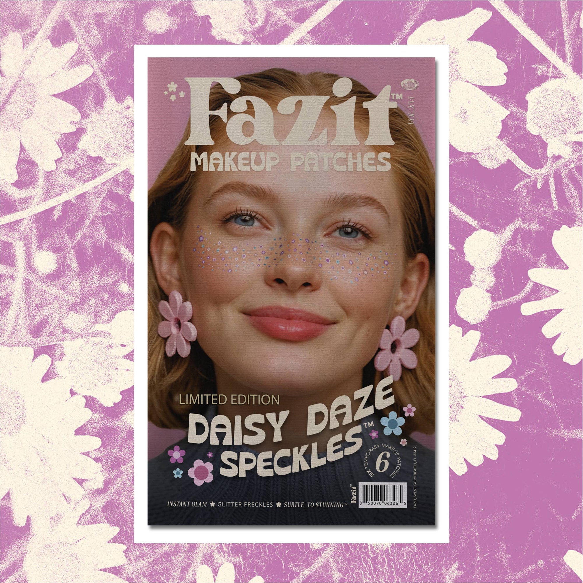 Fazit Daisy Daze Speckles — Spring Bloom Makeup Patches