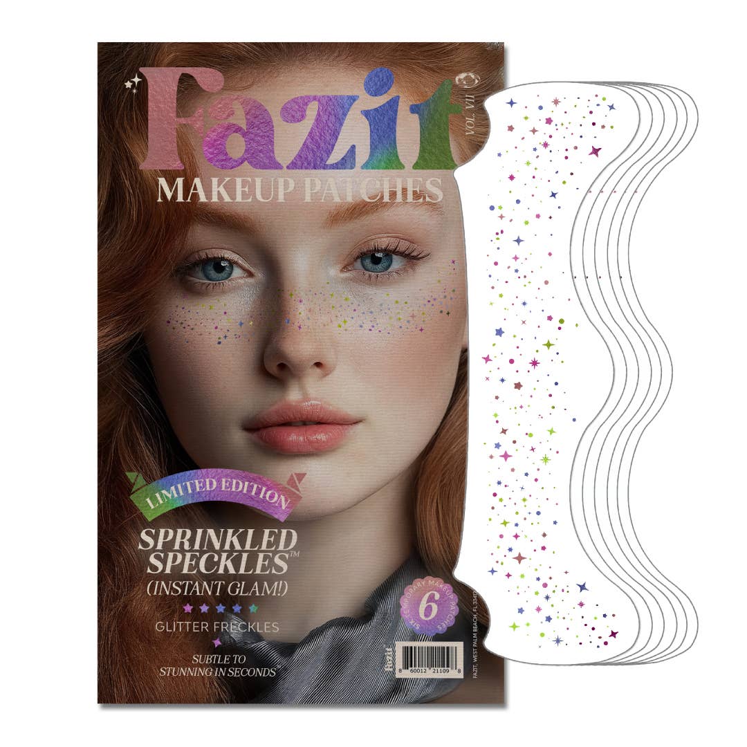 Fazit Sprinkled Speckles — Multicolored speckles makeup patches