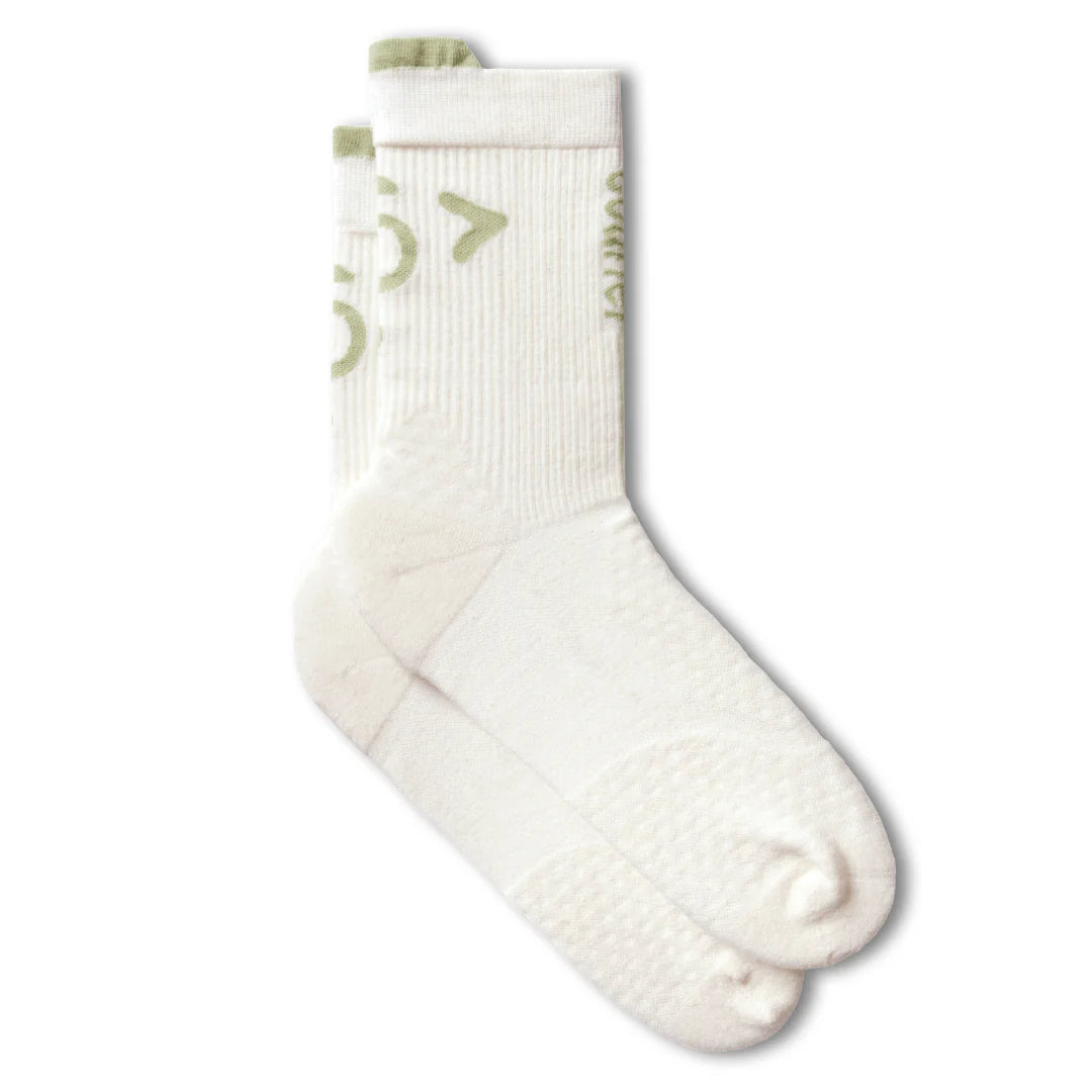 Courier - The LoFi Sock Cream + Pistachio