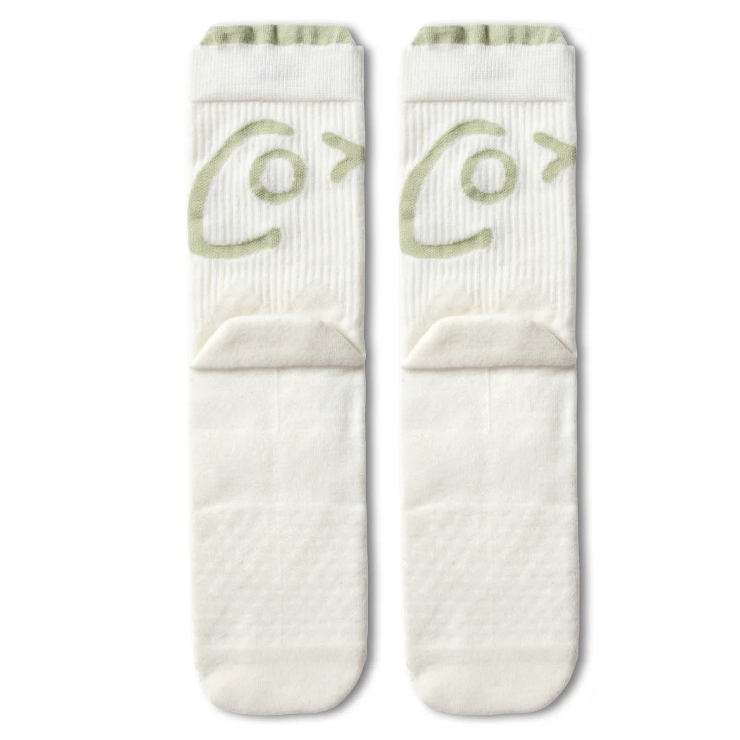 Courier - The LoFi Sock Cream + Pistachio