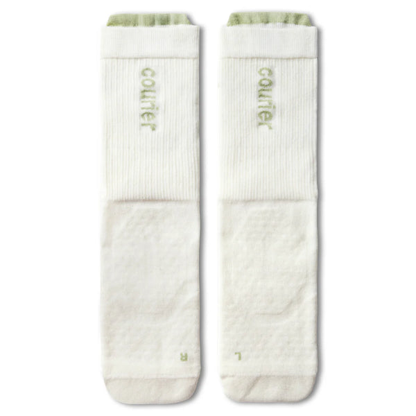 Courier - The LoFi Sock Cream + Pistachio