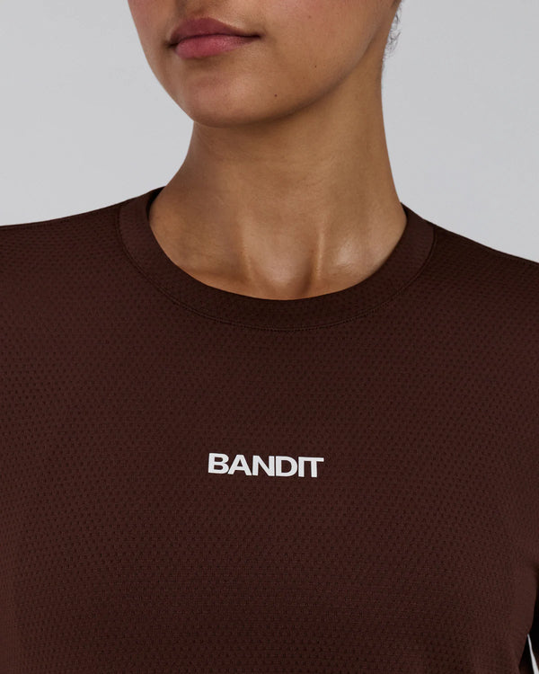 Bandit Women's Micromesh™ Long Sleeve Tee - Cacao