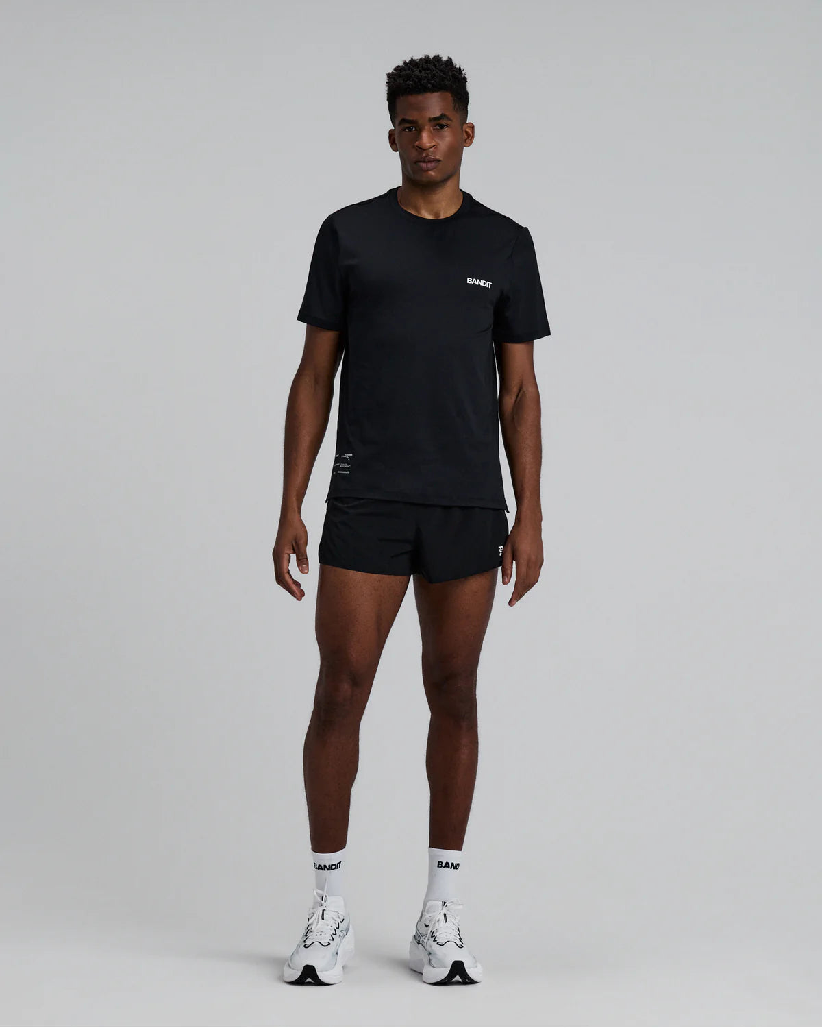 Bandit Men's Micromesh™ Run Tee - Black