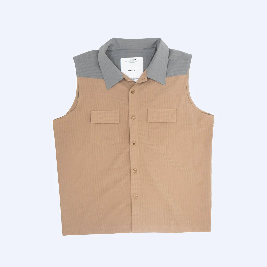 Dust Western Vest - Unisex Mesquite
