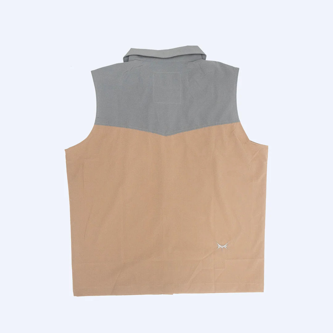 Dust Western Vest - Unisex Mesquite