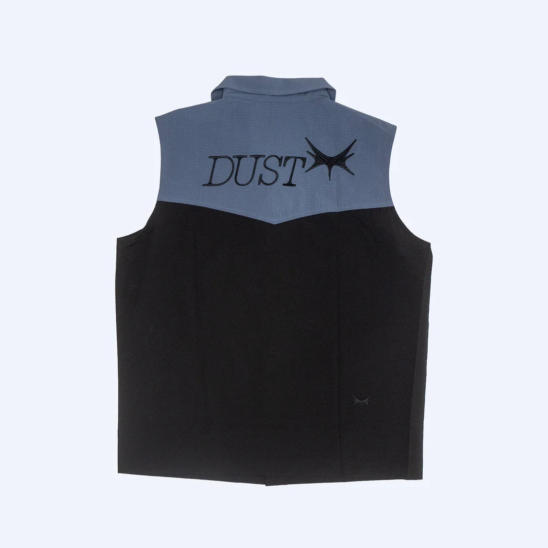Dust Western Vest - Unisex Midnight Rider